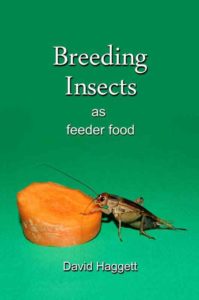 The front cover of Breeding Insects as feed food